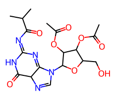 (2R，3R，4R，5R)-2-(羟甲基)-5-(2-异丁酰胺基-6-氧代-3，6-二氢-9H-嘌呤-9-基)四氢呋喃-3，4-二基 二乙酸酯