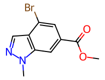 4-溴-1-甲基-1H-吲唑-6-甲酸甲酯