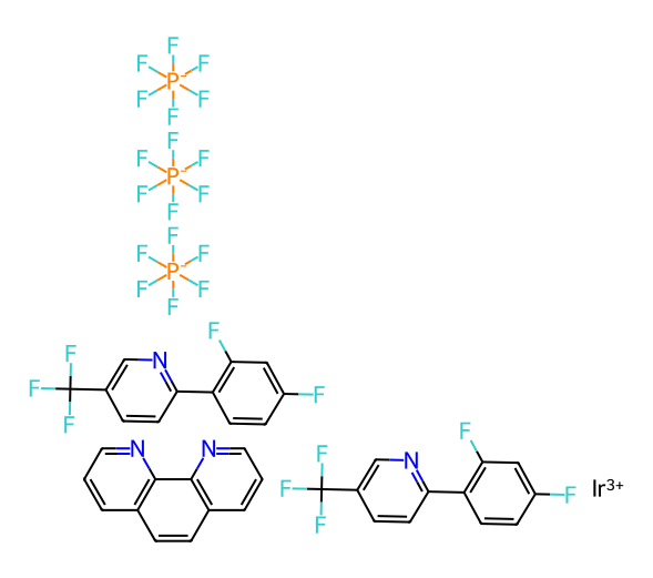 1639408-64-2; Bis [2- (2,4-difluorophenyl) -5-trifluoromethylpyridine] [1,10-phenanthroline] iridium