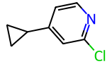 2-氯-4-环丙基吡啶,1g