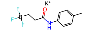 Potassium trifluoro(3-oxo-3- (p-tolylamino)propyl)borate