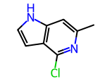 4-氯-6-甲基-1H-吡咯并[3，2-c]吡啶