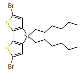 2,6-Dibromo-4,4-dihexyl-4H-silolo[3,2-b:4,5-b']dithiophene