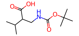 Boc-(R)-2-(氨甲基)-3-甲基丁酸