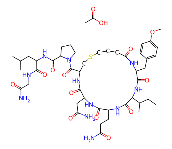 Carbetocin acetate; (S)-1-((3R,6S,9S,12S,15S)-6-(2-Amino-2-oxoethyl)-9-(3-amino-3-