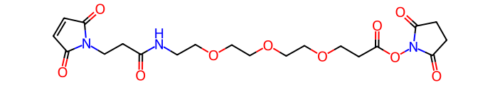 Mal-amido-PEG3-NHS ester; 2055353-77-8; Mal-amido-PEG3NHSester; MAL-Tri-EG-Osu; 2,5-Dioxopyrrolidin-