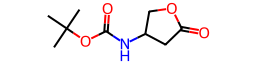 (5-氧代四氢呋喃-3-基)氨基甲酸叔丁酯,1g