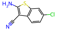 2-Amino-6-chlorobenzo[b]thiophene-3-carbonitrile
