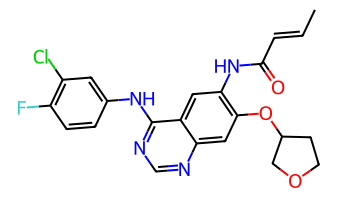 (S，E)-N-(4-((3-氯-4-氟苯基)氨基)-7-((四氢呋喃-3-基)氧基)喹唑啉-6-基)丁-2-烯酰胺