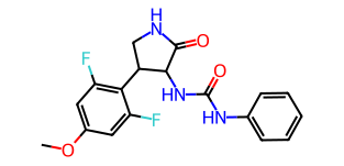 1-((3S,4R)-4-(2,6-difluoro-4-methoxyphenyl)-2-oxopyrrolidin-3-yl)-3-phenylurea