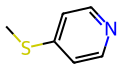 Pyridine, 4-(methylthio)- (6CI,8CI,9CI),100mg