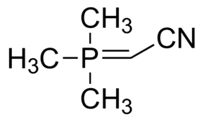 (Trimethylphosphoranylidene)acetonitrile solution