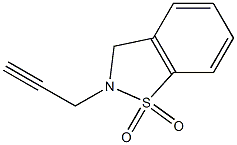 1，2-Benzisothiazole，2，3-dihydro-2-(2-propyn-1-yl)-，1，1-dioxide