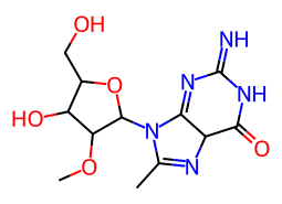 7; 2-Amino-9-((2R,3R,4R,5R)-4-hydroxy-5-(hydroxymethyl)-3-methoxytetrahydrofuran-2-