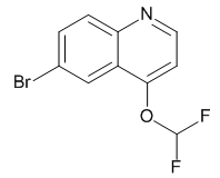 6-bromo-4-(difluoromethoxy)quinoline