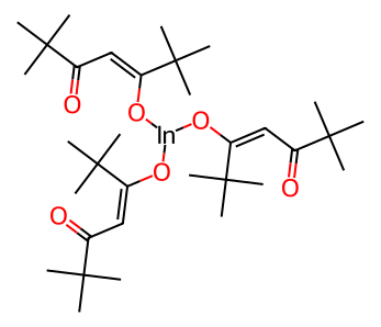 三(2,2,6,6-四甲基-3,5-庚二酮)铟(Ⅲ),5g