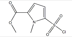 5-氯磺酰-1-甲基-1H-吡咯-2-羧酸甲酯,250mg