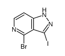 4-bromo-3-iodo-1H-pyrazolo[4，3-c]pyridine