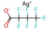 七氟丁酸银,5g/3794-64-7