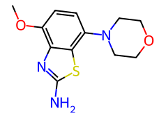 4-甲氧基-7-N-吗啉基苯并[D]噻唑-2-胺
