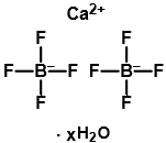 Calcium tetrafluoroborate hydrate