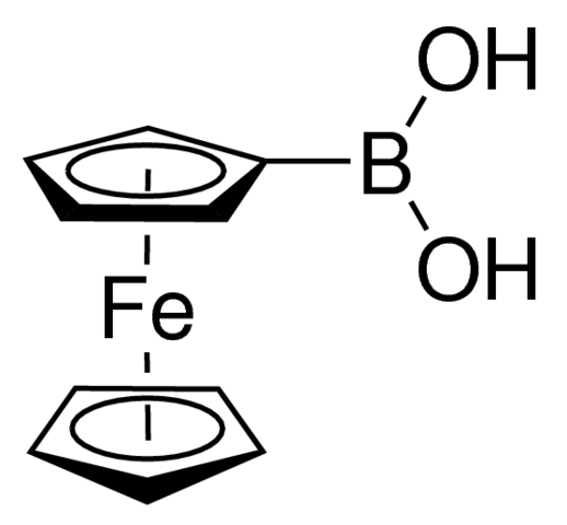 二茂铁硼酸(含有数量不等的酸酐)[用于气相色谱/质谱的环状硼化剂],25g/12152-94-2