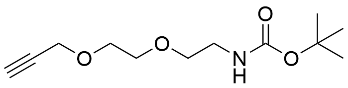 tert-butyl (2-(2-(prop-2-yn-1-yloxy)ethoxy)ethyl)carbamate