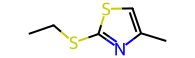 2-ethylsulfanyl-4-methyl-1，3-thiazole