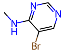 5-溴-N-甲基嘧啶-4-胺