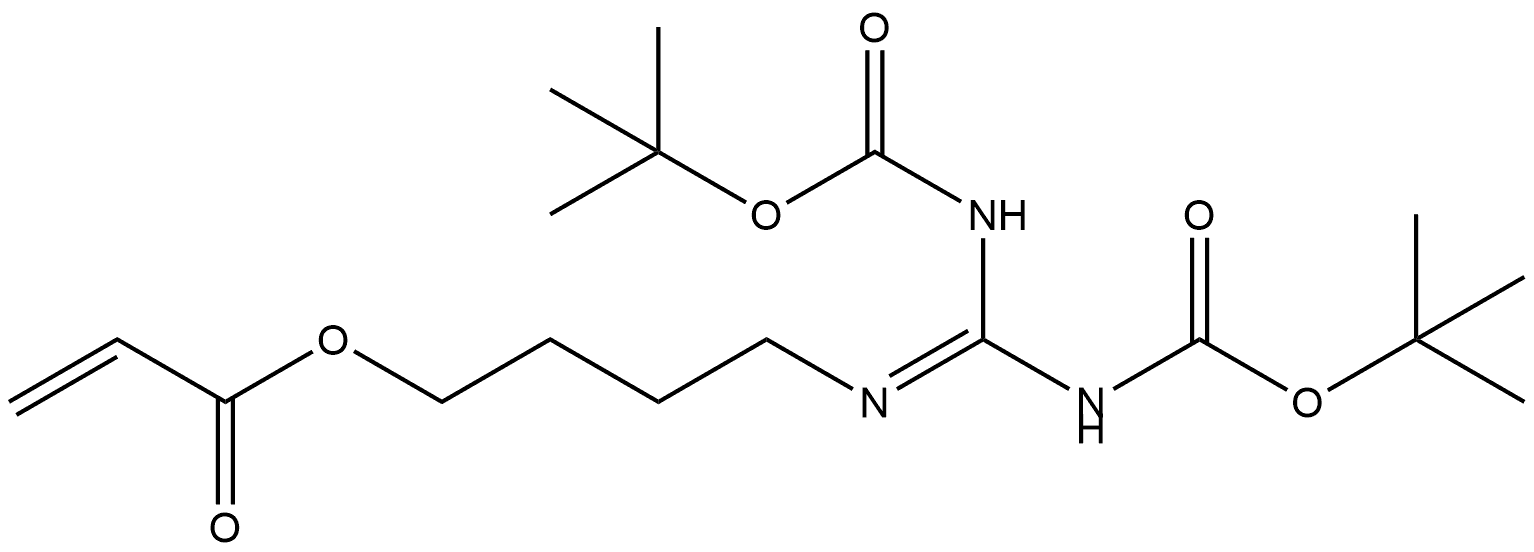 4-((2，2，10，10-Tetramethyl-4，8-dioxo-3，9-dioxa-5，7-diazaundecan-6-ylidene)amino)butyl acrylate