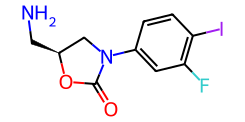 (S)-5-(aminomethyl)-3-(3-fluoro-4-iodophenyl)oxazolidin-2-one