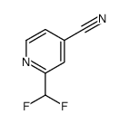 2-(Difluoromethyl)pyridine-4-carbonitrile, 4-Cyano-2-(difluoromethyl)pyridine,1g