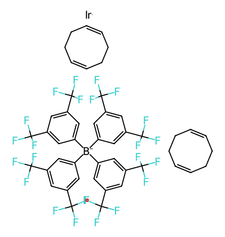 Bis(cyclooctadiene)iridium(I) tetrakis(3,5-bis(trifluoromethyl)phenyl)borate