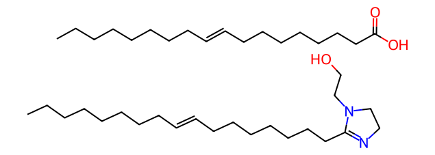 compound with 2-(heptadec-8-enyl)-4，5-dihydro-1H-imidazole-1-ethanol