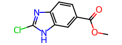 Methyl2-chloro-1H-benzo[d]imidazole-5-carboxylate