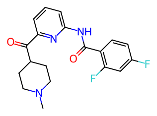 2，4-Difluoro-N-(6-(1-methylpiperidine-4-carbonyl)pyridin-2-yl)benzamide