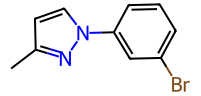 1-(3-Bromophenyl)-3-methyl-1H-pyrazole