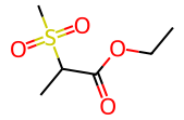 2-(甲基磺酰基)丙酸乙酯,1g