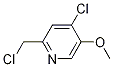 4-chloro-2-(chloromethyl)-5-methoxypyridine