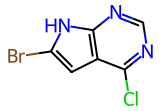 6-溴-4-氯-7H-吡咯并[2，3-d]嘧啶