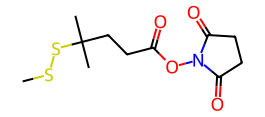 2，5-Dioxopyrrolidin-1-yl 4-methyl-4-(methyldisulfanyl)pentanoate