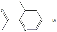1-(5-bromo-3-methylpyridin-2-yl)ethanone