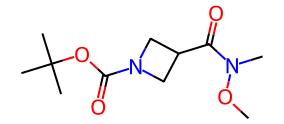 N-甲氧基-N-甲基-1-BOC-3-吖啶甲酰胺,250mg