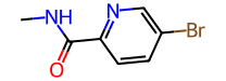 N-甲基-5-溴吡啶甲酰胺,250mg