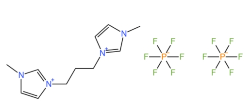 3，3'-(propane-1，3-diyl)bis(1-methyl-1H-imidazol-3-ium) hexafluorophosphate(V)