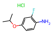 2-氟-4-异丙氧基苯胺盐酸盐,5g