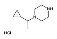 1-(1-cyclopropylethyl)piperazine hydrochloride