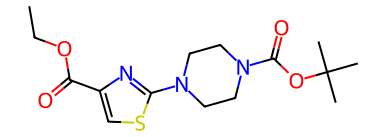 2-(4-(叔丁氧基羰基)哌嗪-1-基)噻唑-4-羧酸乙酯