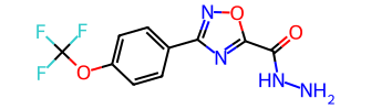 3-(4-(trifluoromethoxy)phenyl)-1,2,4-oxadiazole-5-carbohydrazide,50mg