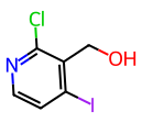 2-氯-4-碘吡啶-3-甲醇,250mg